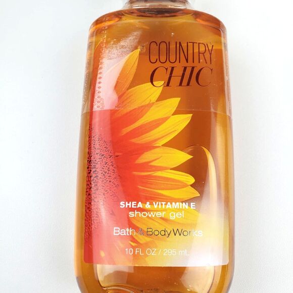 Bath And Body Works Country Chic Shower Gel 10 FL OZ Retired Rare New Sealed - Picture 2 of 6